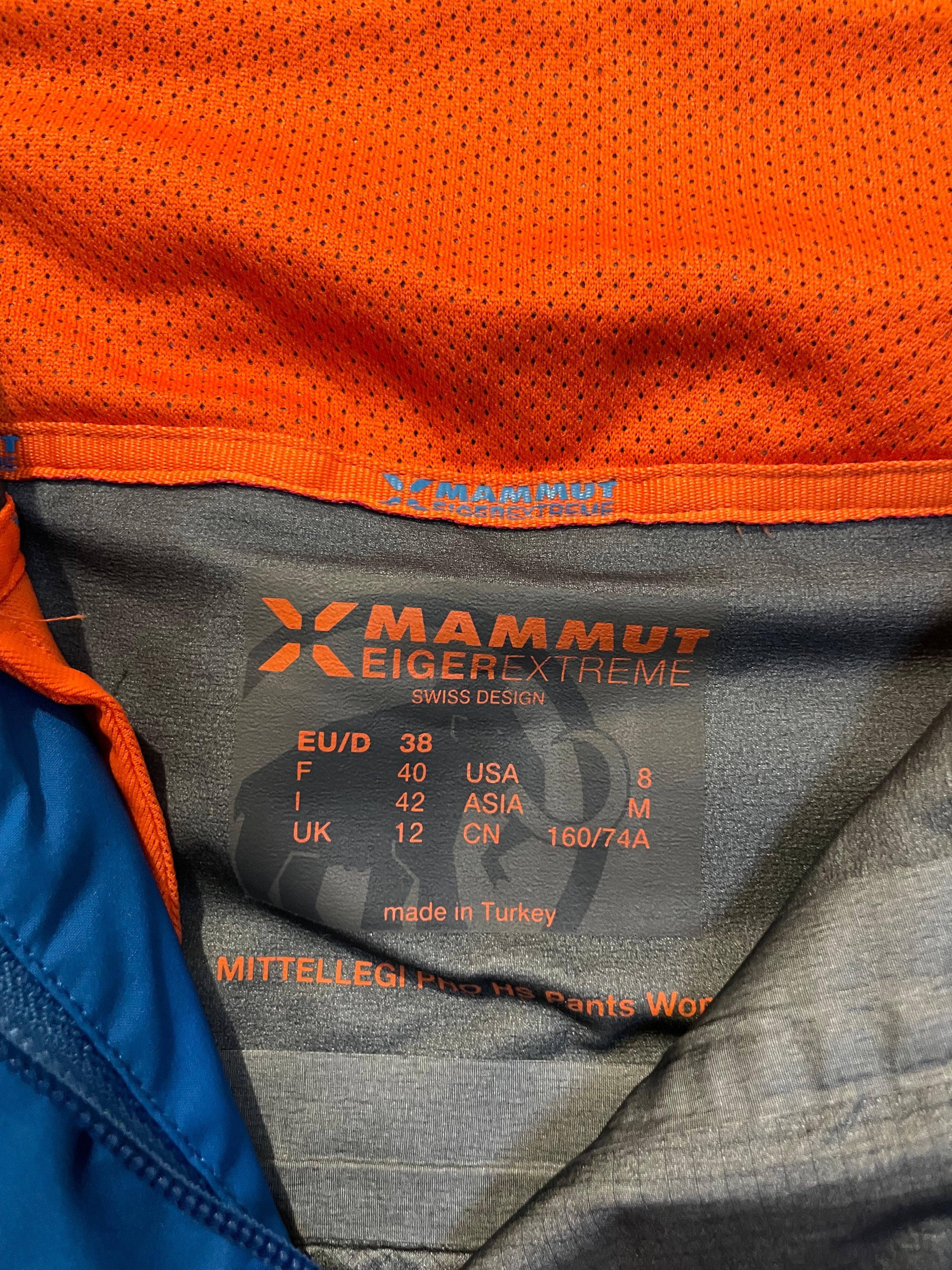 Pantalone Hardshell Mammut Mittellegi Pro